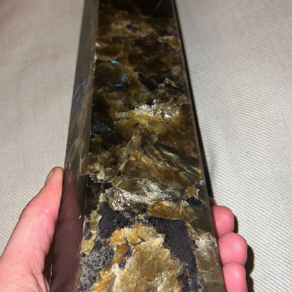 Labradorite tower